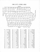 Iowa Auto License Index, Grundy County 1965